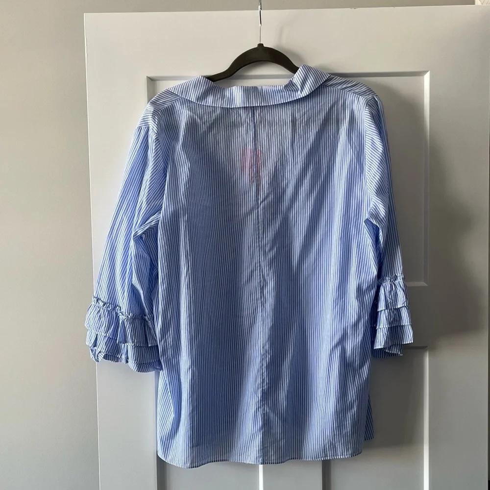 NWT Lilly Pulitzer Judith Top Island Jungle Stripe - Picture 4 of 4